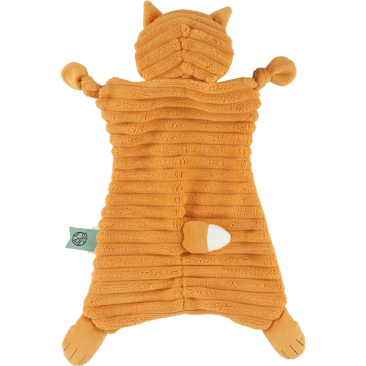 Doudou plat orange, blanc, TRIXIE