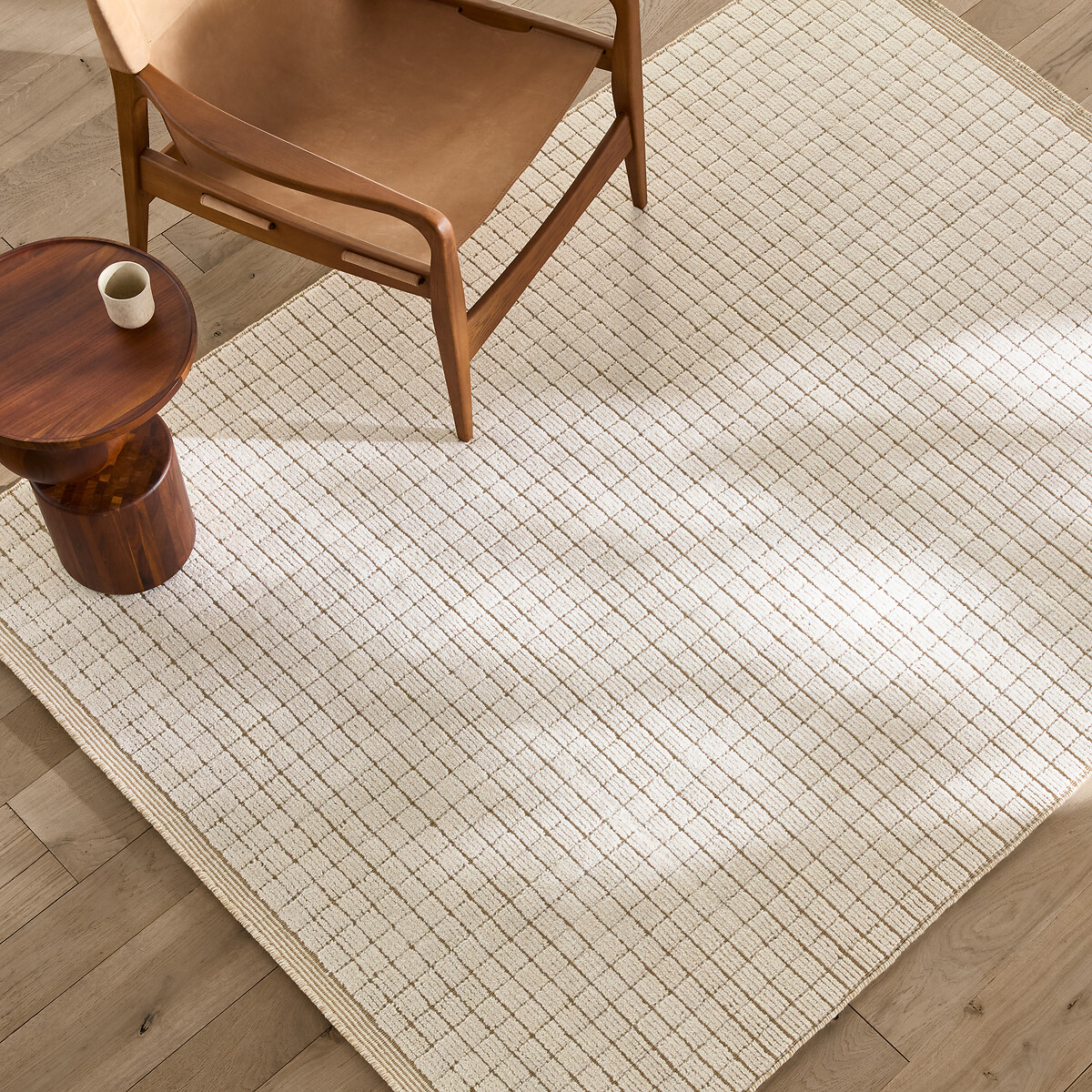 Tapis noué à la main, 58% laine, UBIN naturel, AM.PM