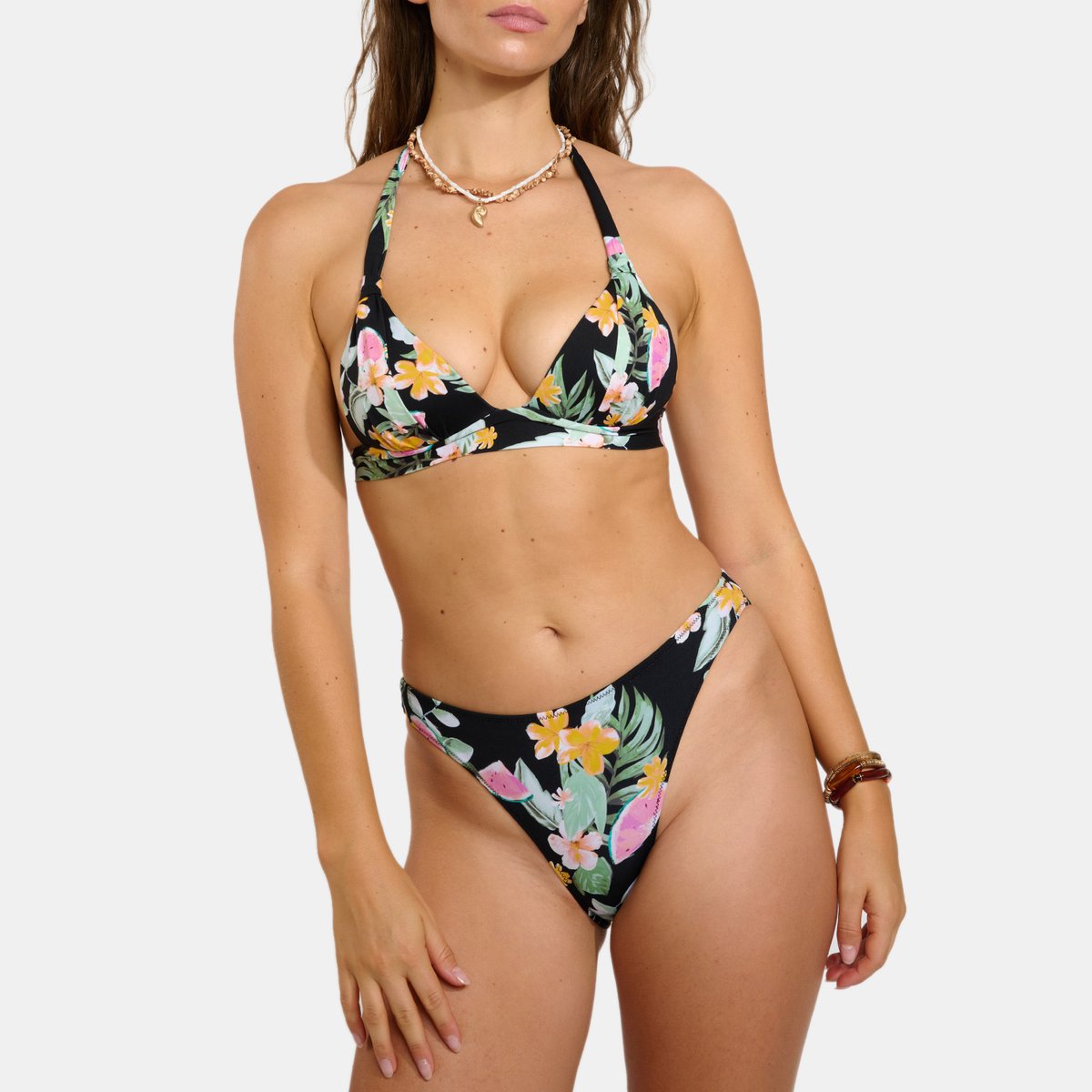 Haut de maillot push up Hapo - WAILANI noir, BANANA MOON