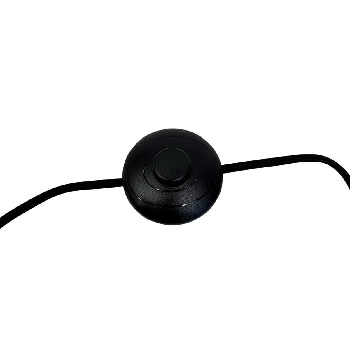 Lampadaire en métal et tissu Noir/Blanc Calix noir/blanc, DYBERG LARSEN