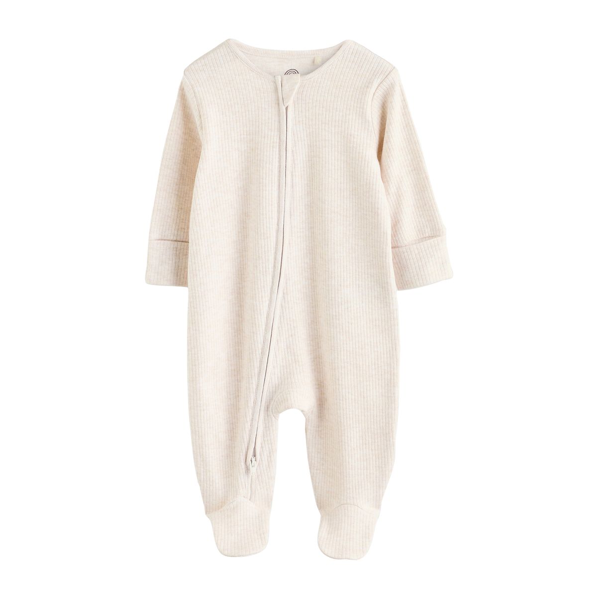 Dors-bien bébé à pieds avec zip, lot de 5 naturel, NEXT