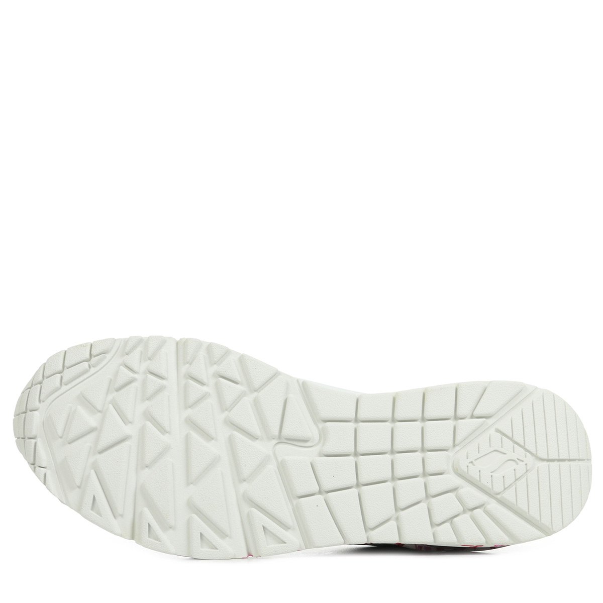 Basket Uno white / red / pink, SKECHERS