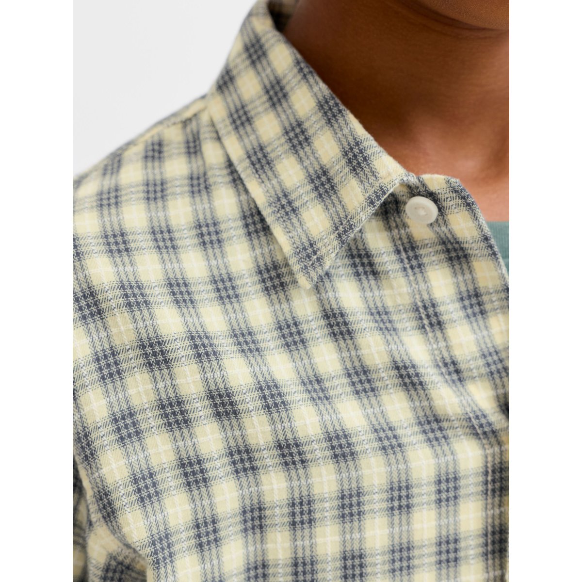 Chemise grise - odyssey gray 1, JACK & JONES JUNIOR