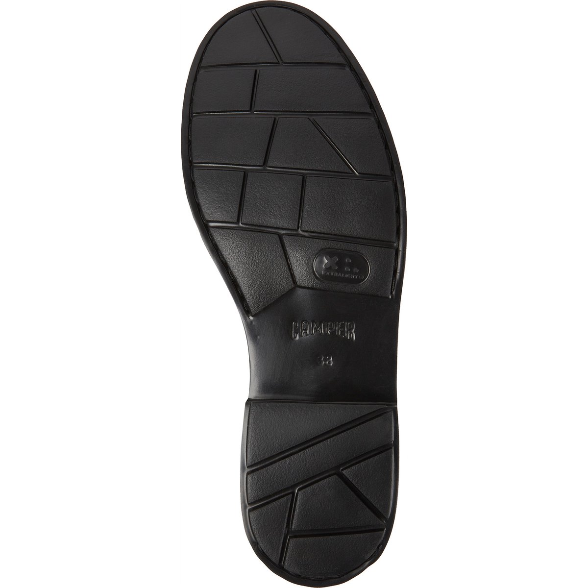 Bottines cuir Neuman marron foncé, CAMPER
