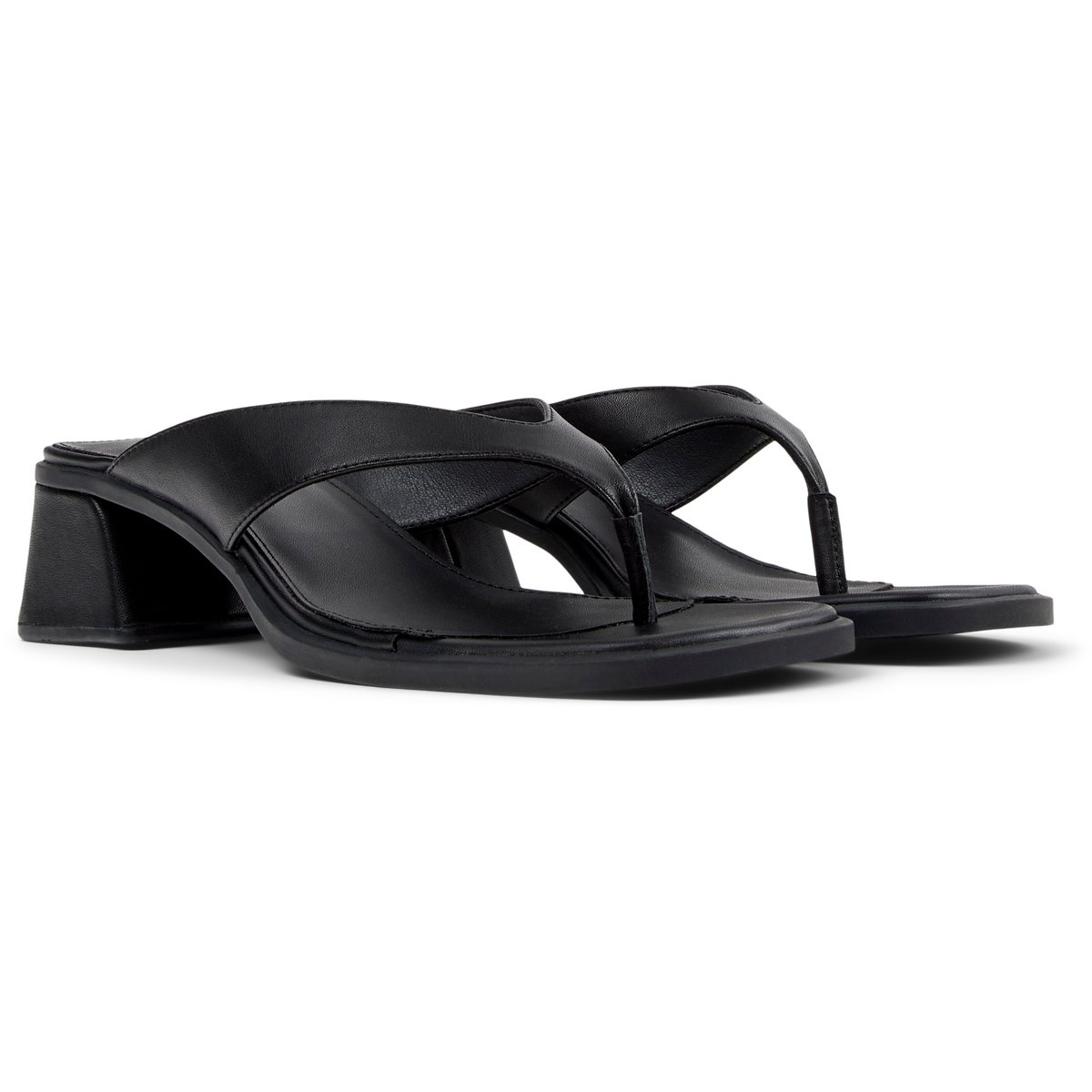 Sandales Cuir KORA SANDAL TWINS noir, CAMPER