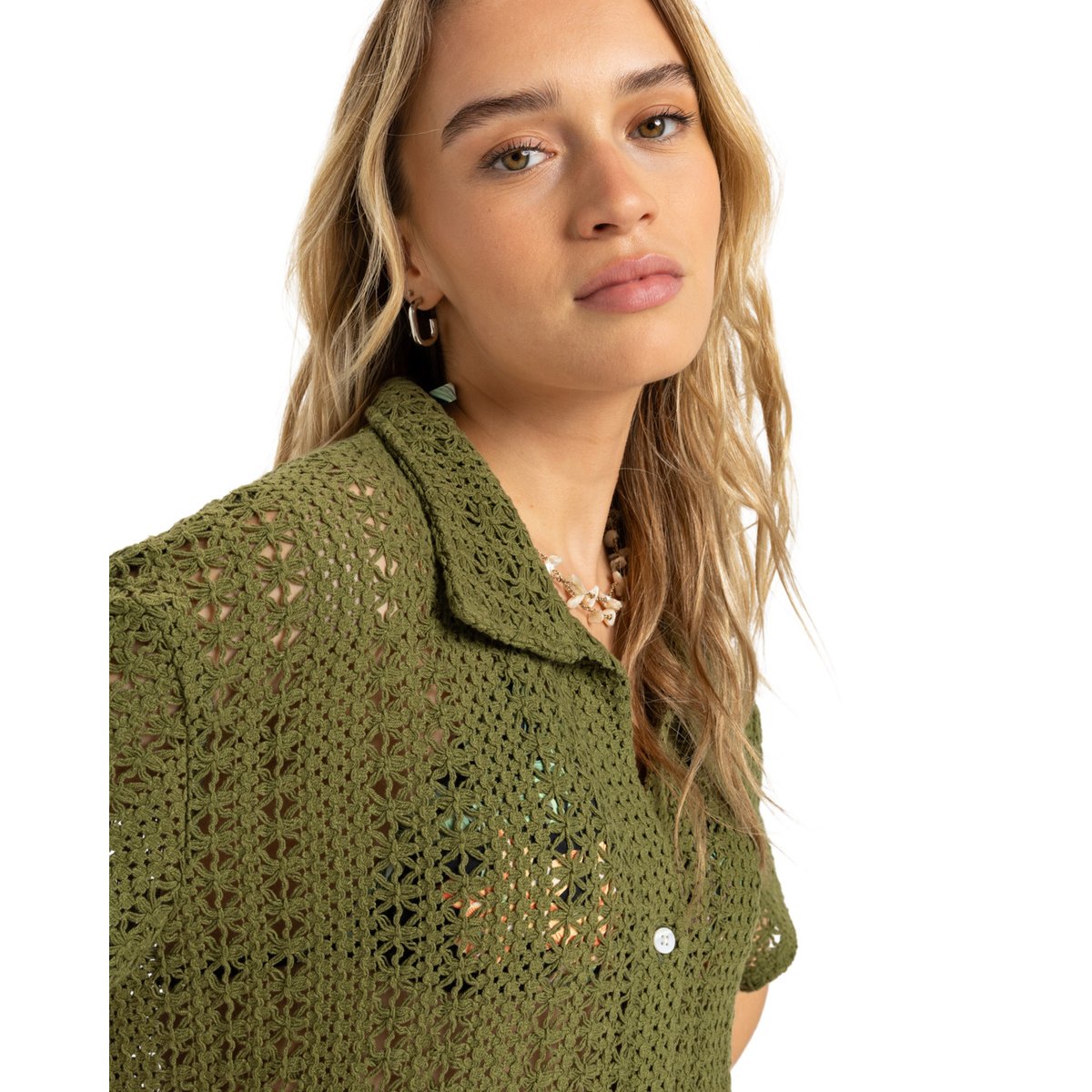 Robe de plage CHASIN SUNSET. vert loden green, ROXY