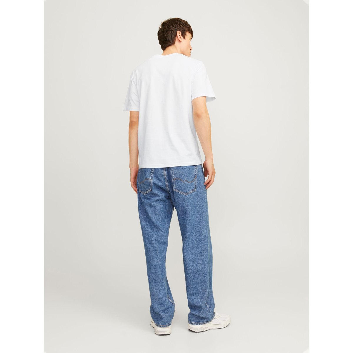 T-Shirt bright white 1, JACK & JONES