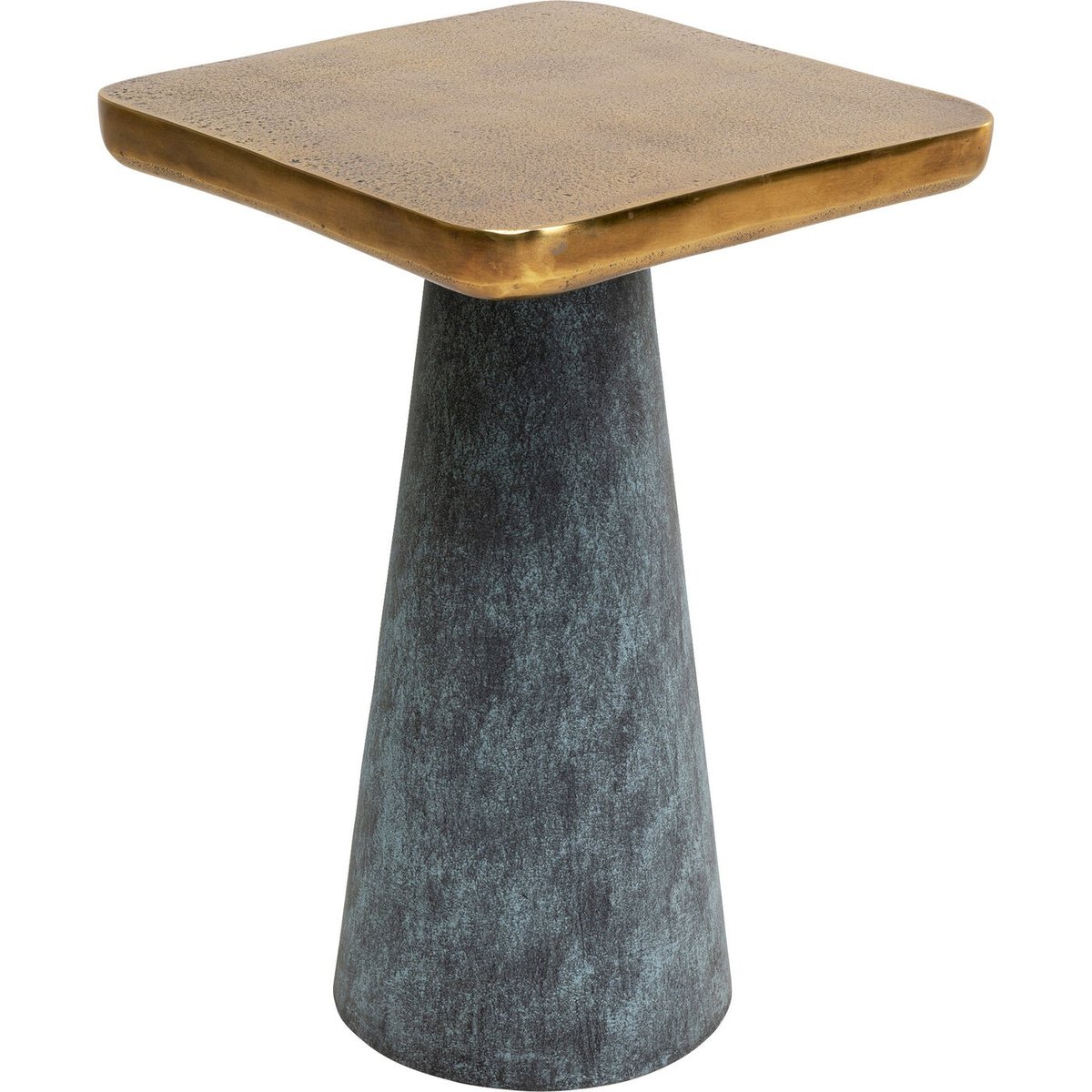 Table d'appoint en aluminium, CORA or, KARE DESIGN