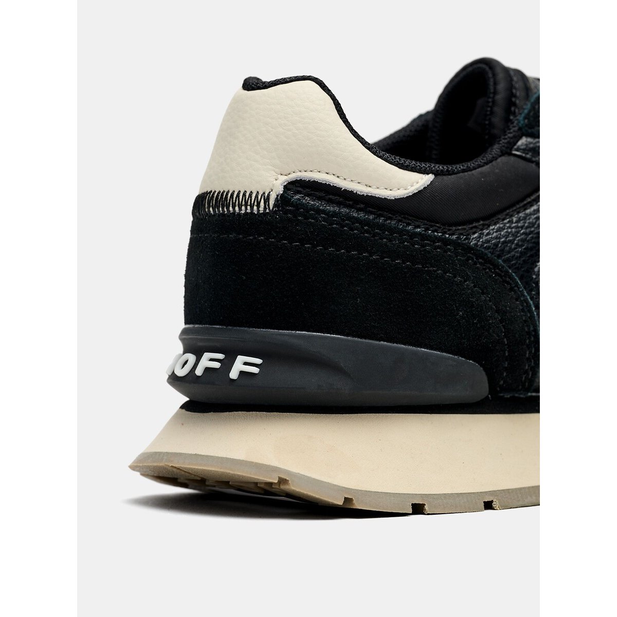 City Black Mixed-Material Trainers black, HOFF