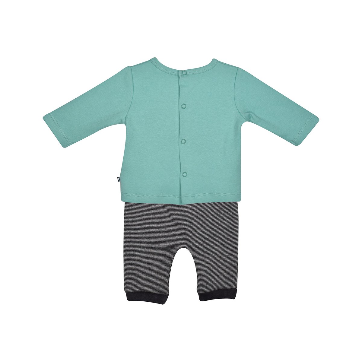 T shirt + pantalon naissance floyd blanc, SUCRE D'ORGE