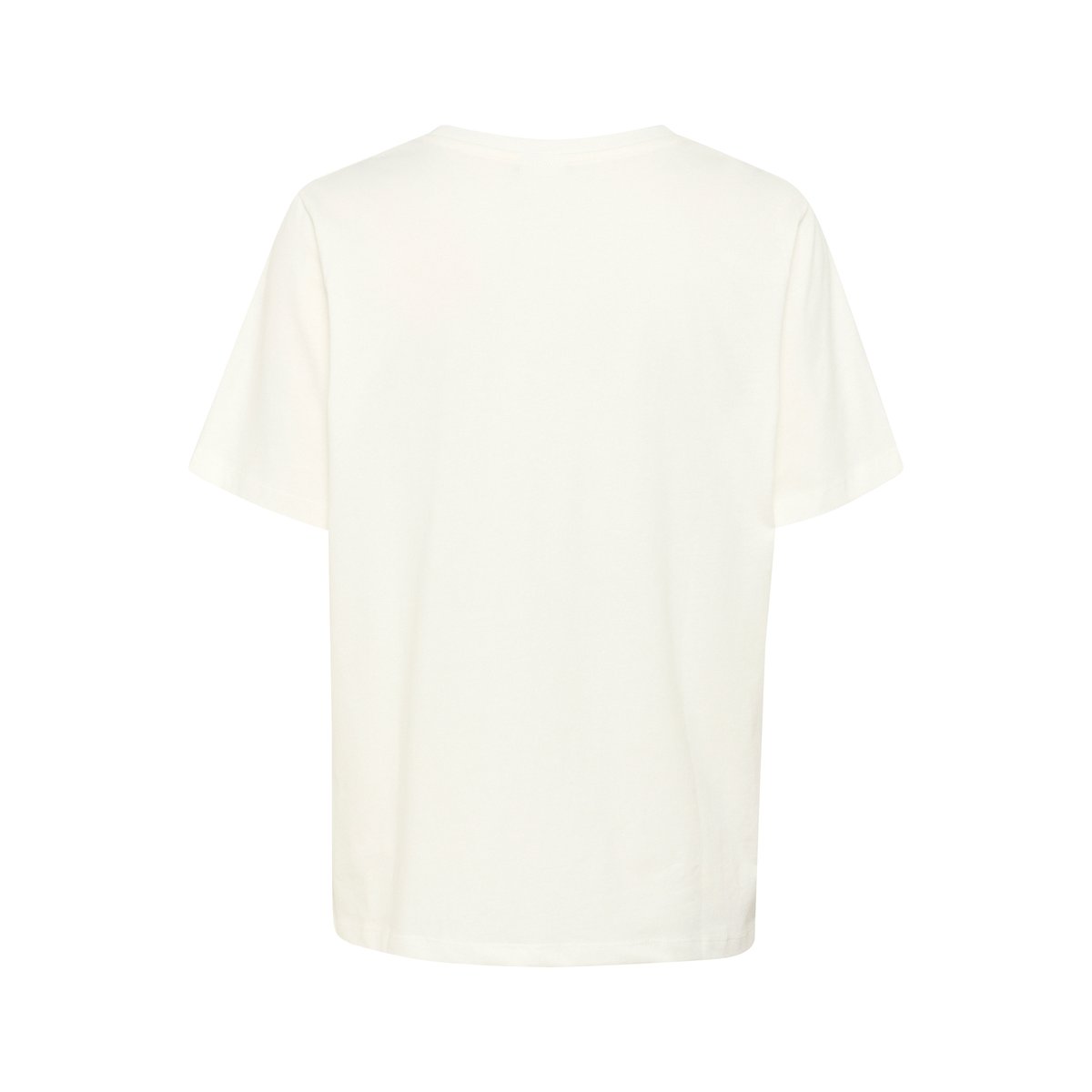 T-shirt blanc spring gardenia/red floral, CULTURE