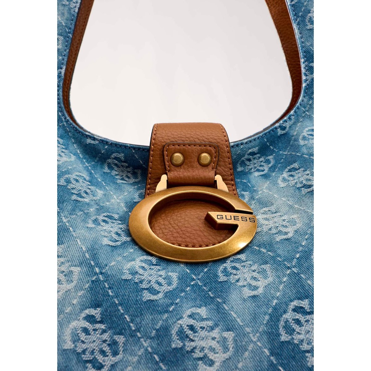 Sac Tote Camden bleu clair, GUESS