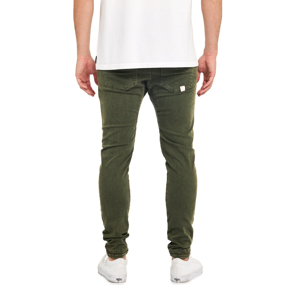 PANTALON TAPERED TIGER vert, PULLIN