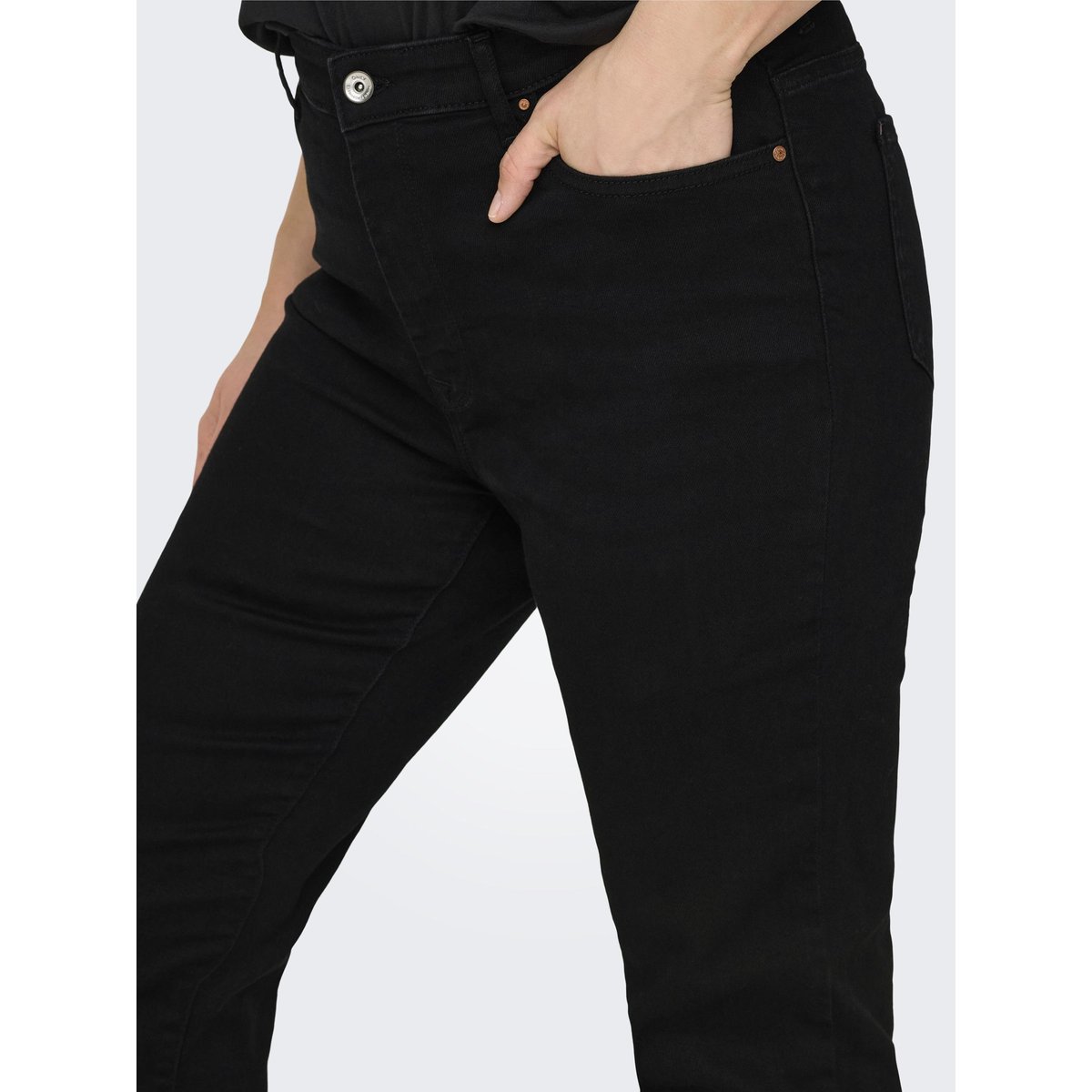 Jean Slim washed black, ONLY CARMAKOMA