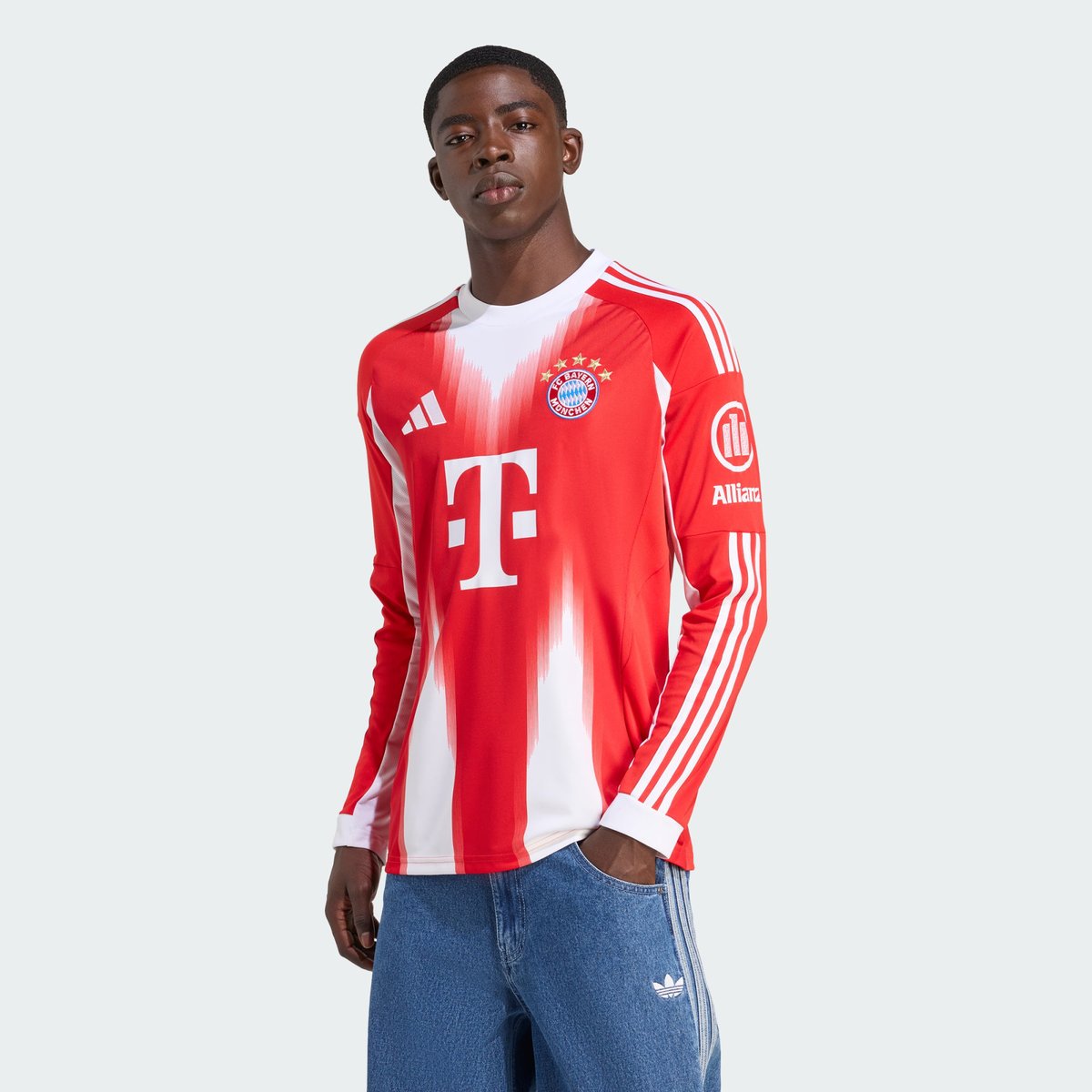 Maillot Manches Longues Domicile Fc Bayern 25/26 Maillot Manches Longues Domicile Fc Bayern 25/26 red, adidas Performance