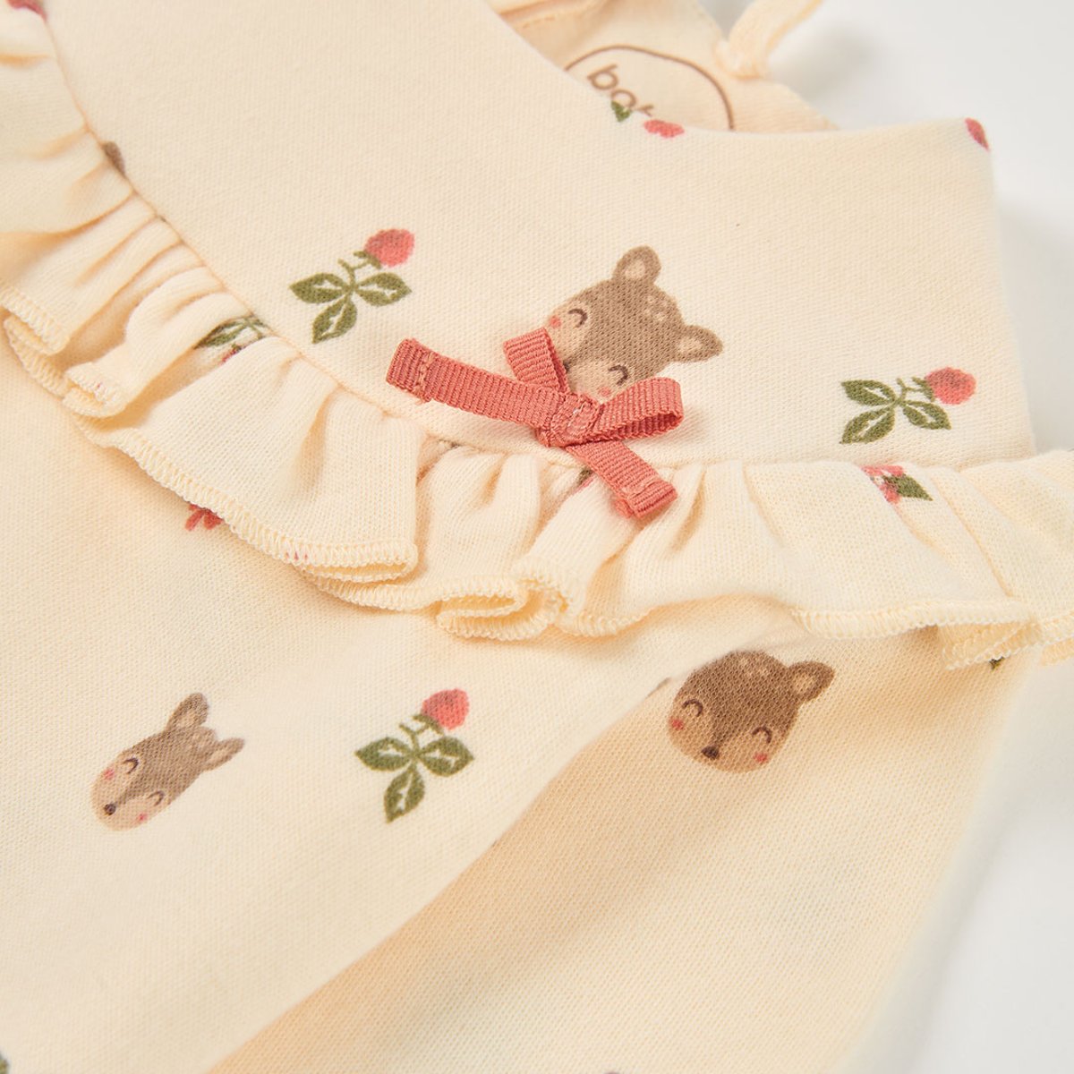 Robe bébé imprimé oursons et fleurs multicolore, BOBOLI