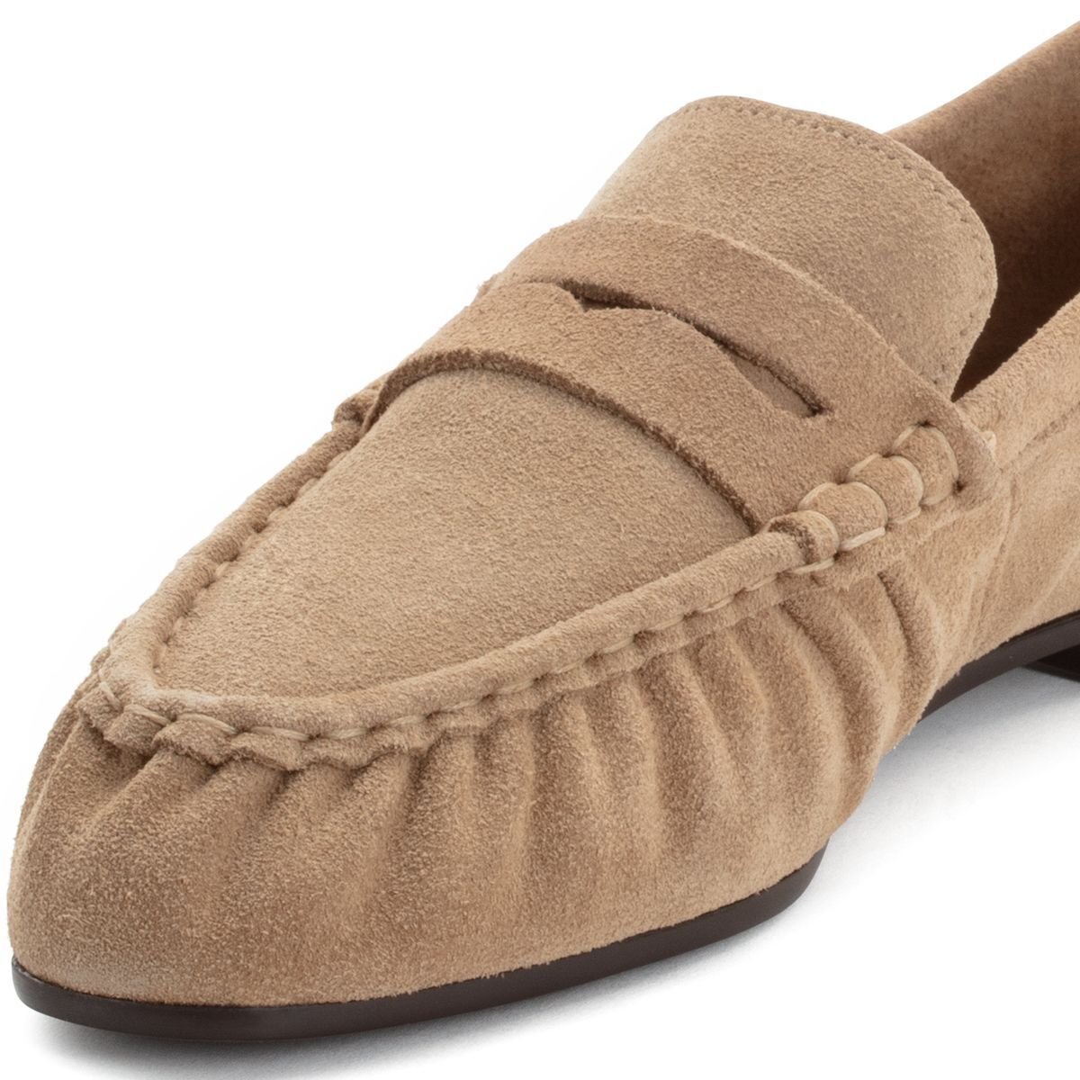 Mocassin marron taupe, TAMARIS
