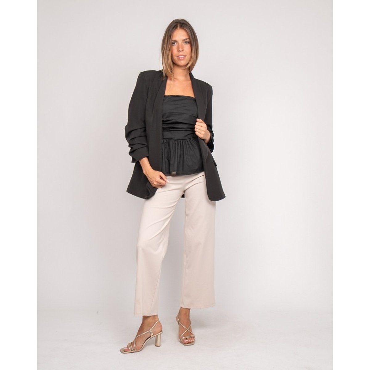 Blazer Ustena noir, DONA LISA