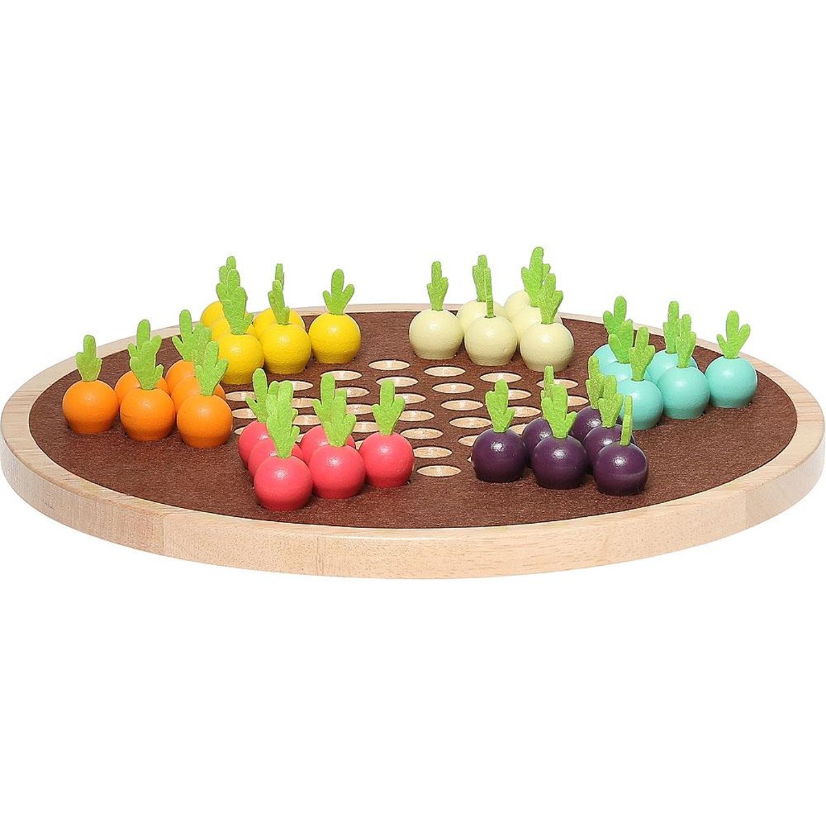 Jeu de dames chinoises La traversée du potager vert, VILAC