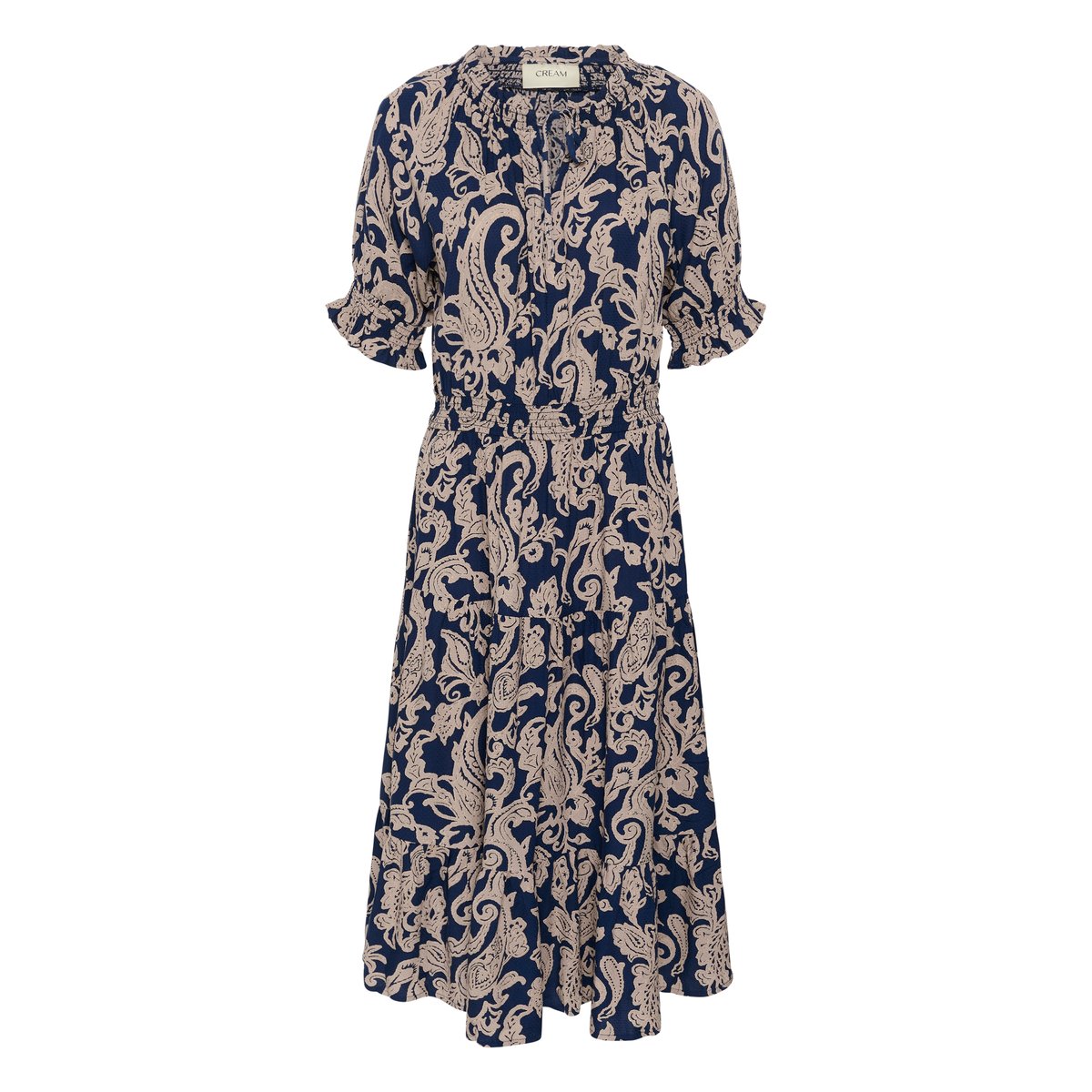 Robe bleu cachemire, CREAM