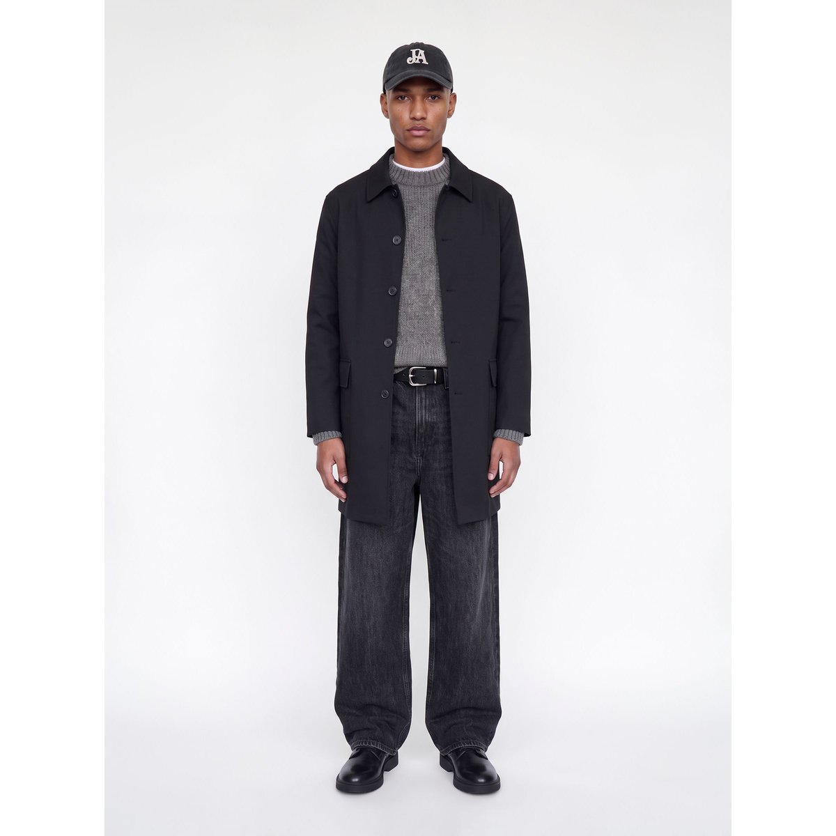 Jean Baggy Fit black denim 1, JACK & JONES