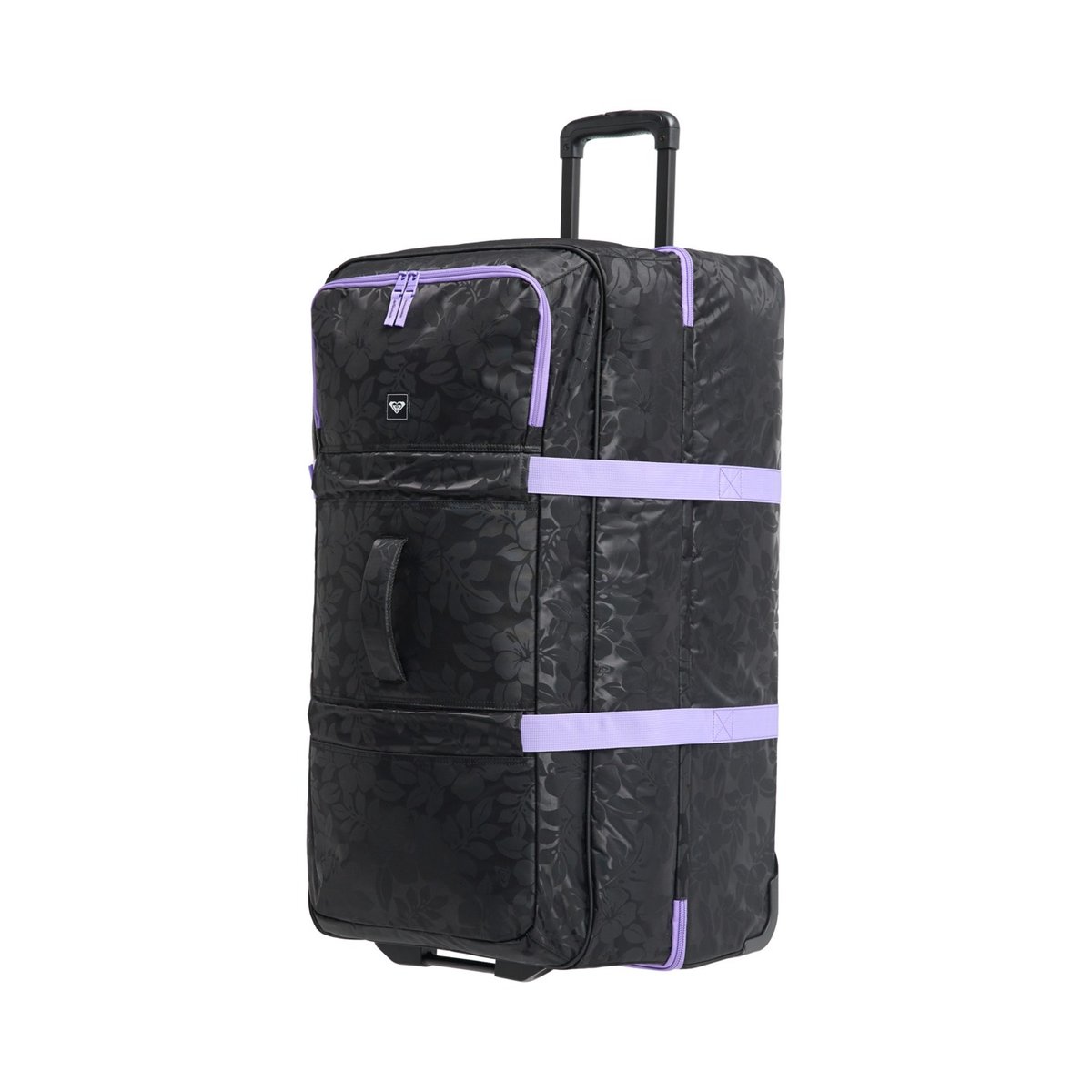 Grande valise à roulettes LONG HAUL 105L. noir quiet shade axs mo jacquard, ROXY