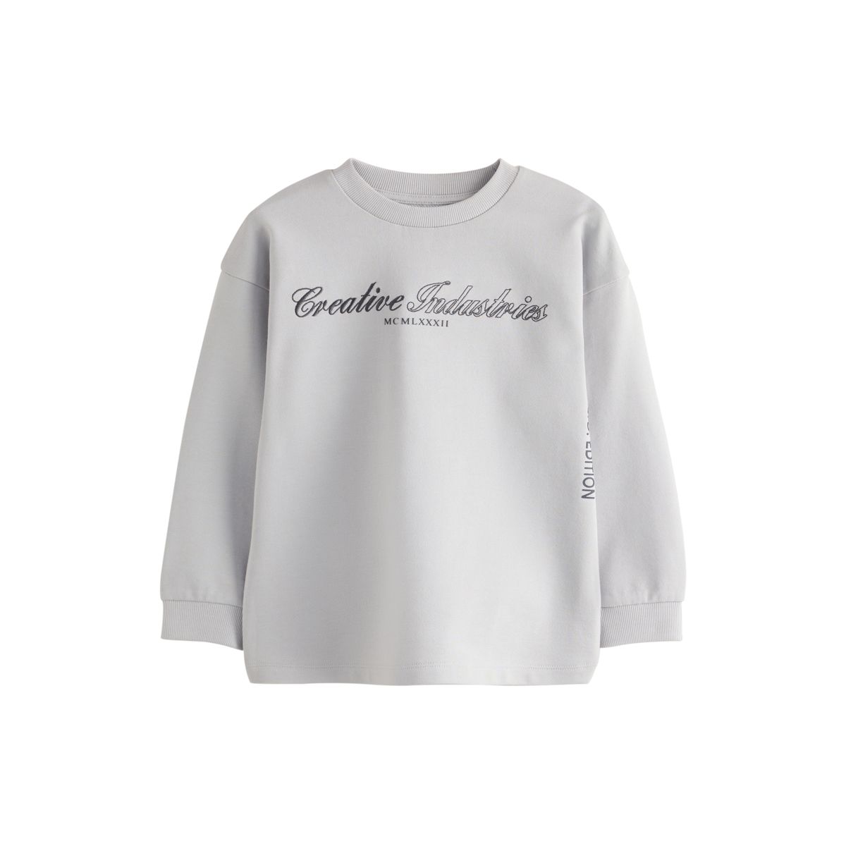 T-shirt épais à manches longues, lot de 3 gris/sauge/baie, NEXT