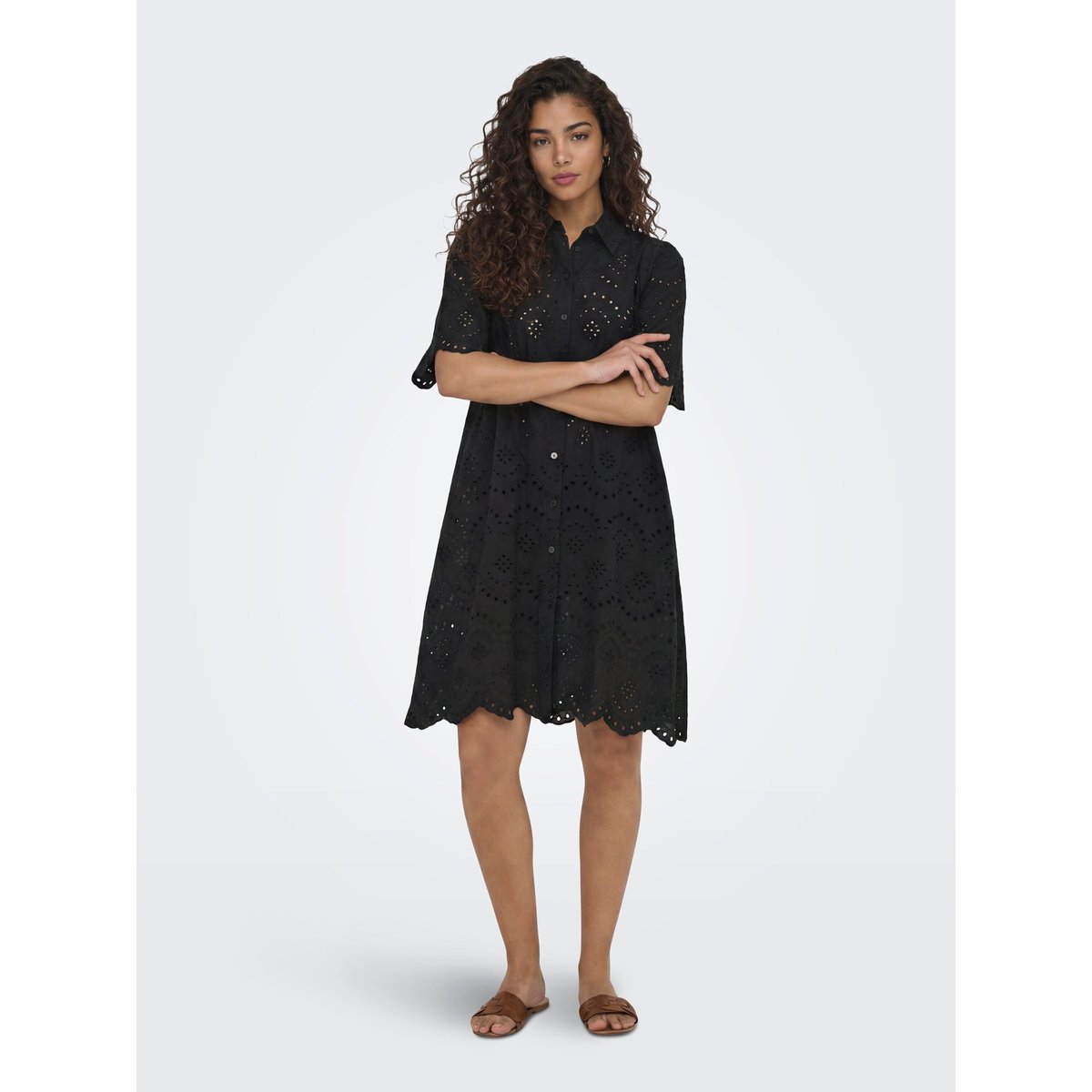 Robe noire - black, ONLY