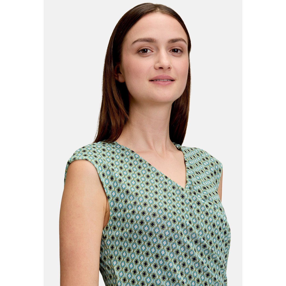 Robe casual sans manches green/blue, CARTOON