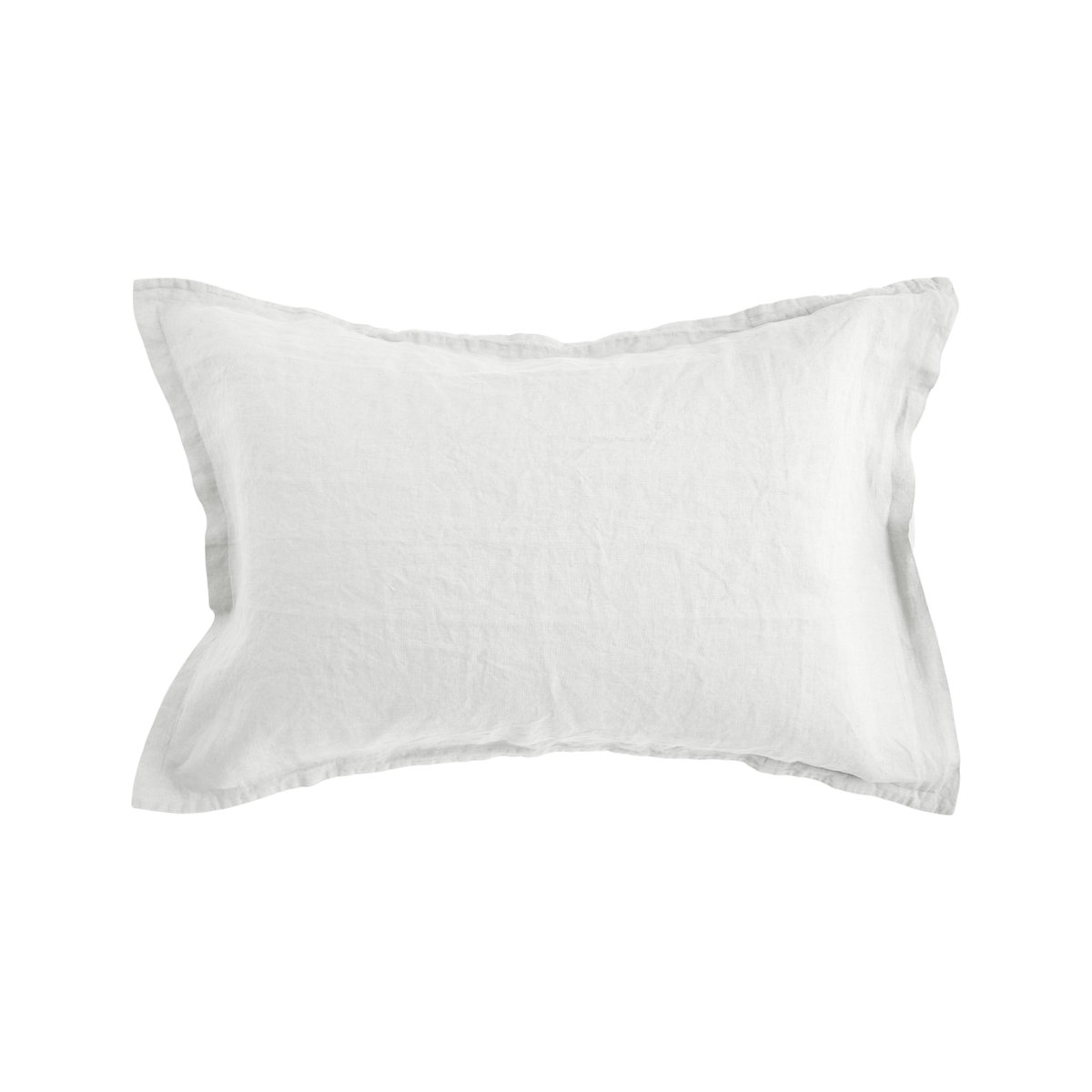 Taie d'oreiller lin Jade blanc, CAMIF