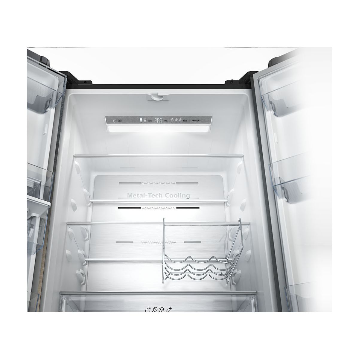 Réfrigérateur multi portes RF632N4WIE couleur unique, HISENSE