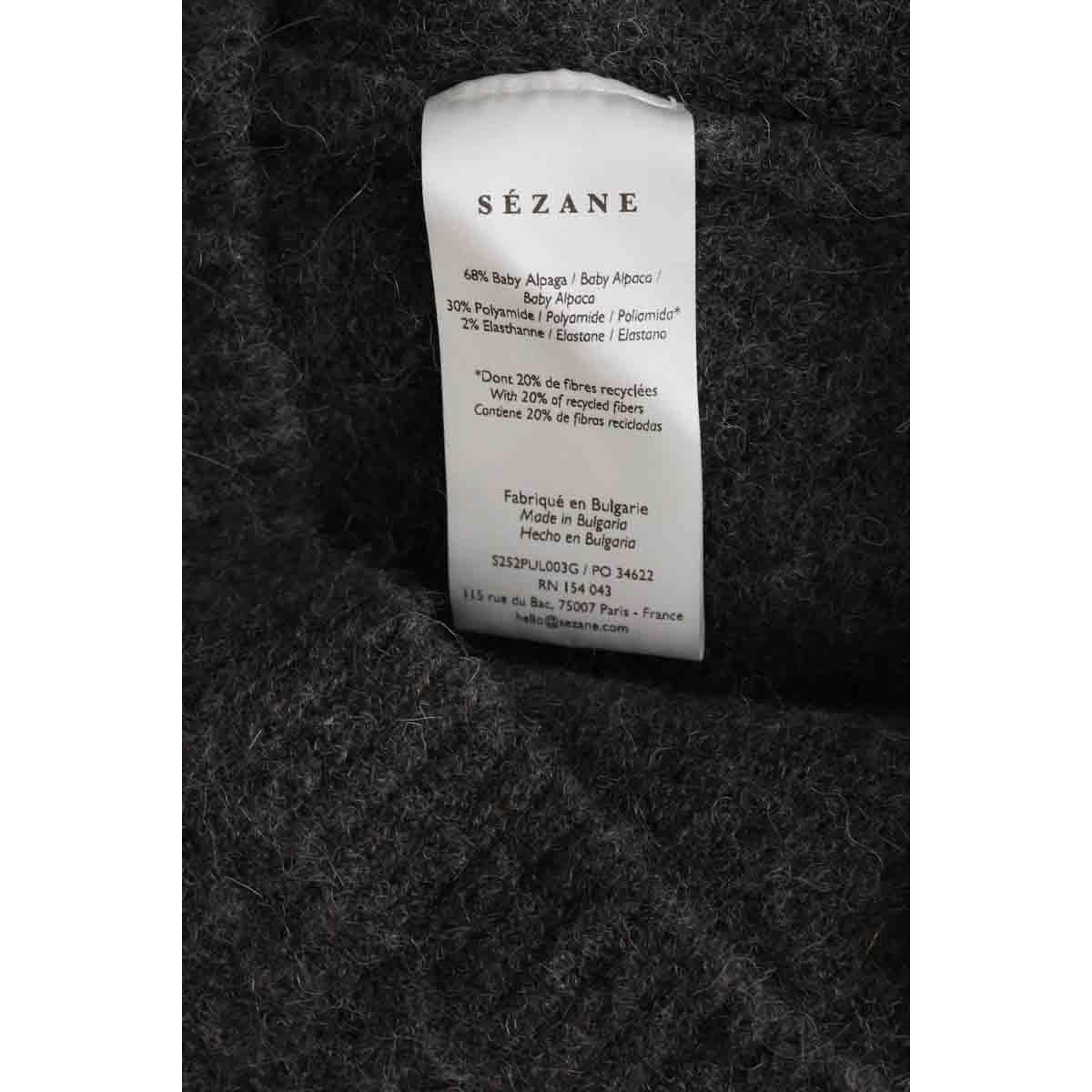 Pull - Très Bon État gris, SEZANE