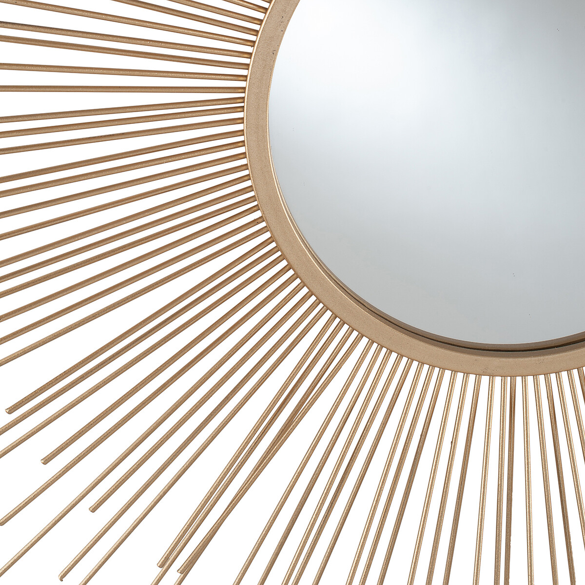 80cm Gold Starburst Round Wall Mirror gold-coloured, ÉDITÉ