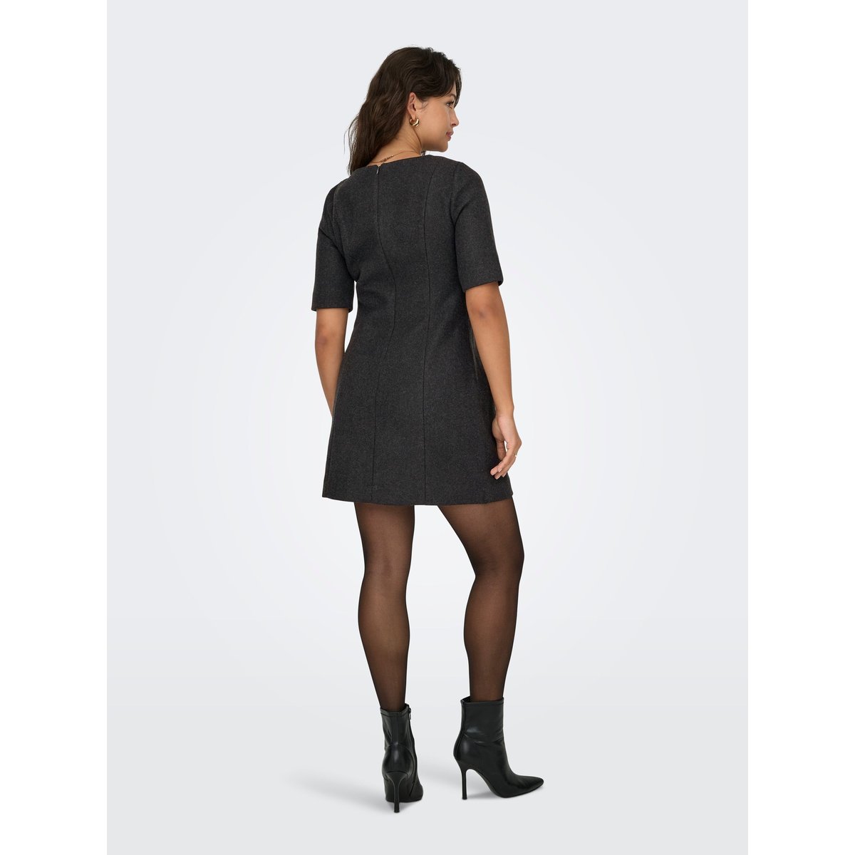 Robe dark grey melange, ONLY