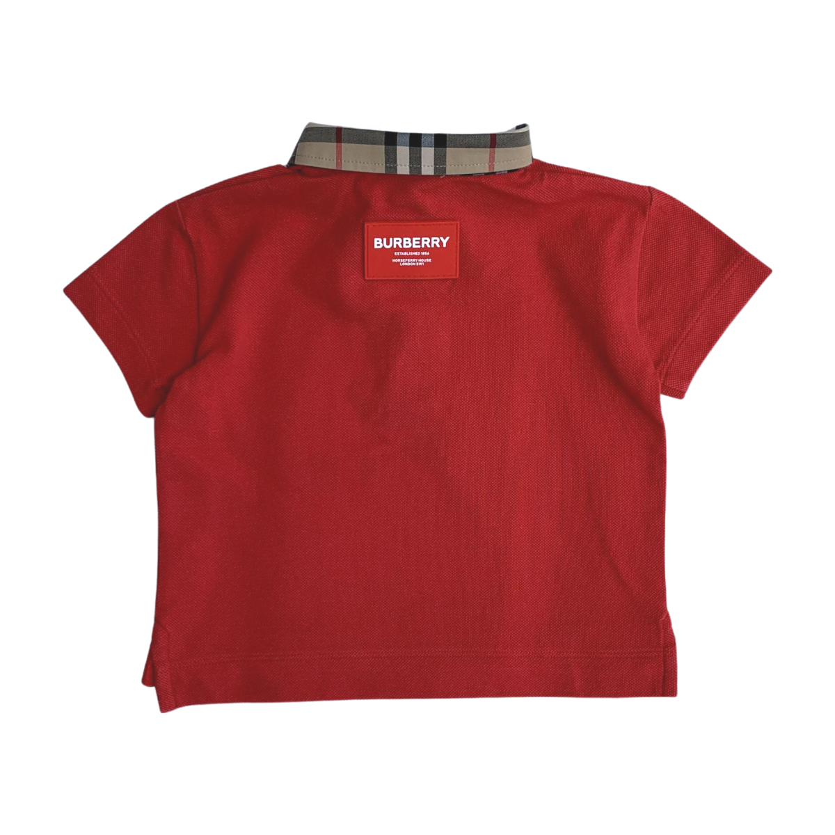 Polo bébé - Très bon état rouge, BURBERRY
