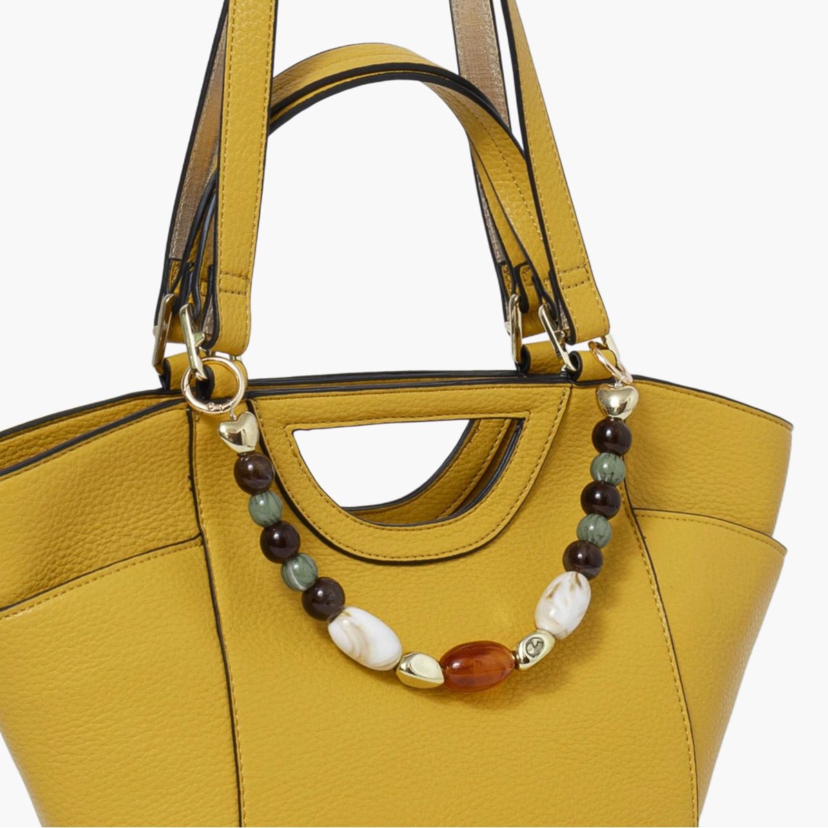 Sac shopper Stefie jaune, LOLLIPOPS