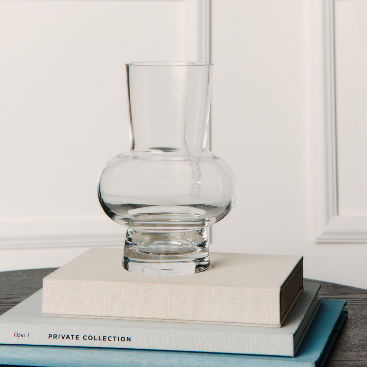 Vase décoratif en verre H20 Bubble transparent, SIA DECO