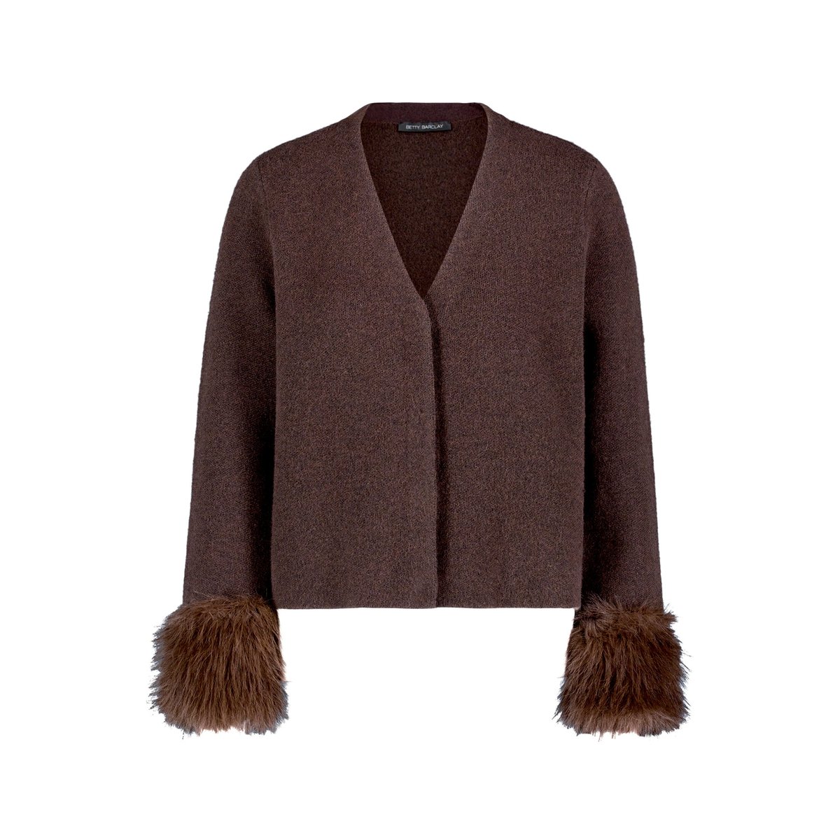 Cardigan en maille à encolure en v muskat, BETTY BARCLAY