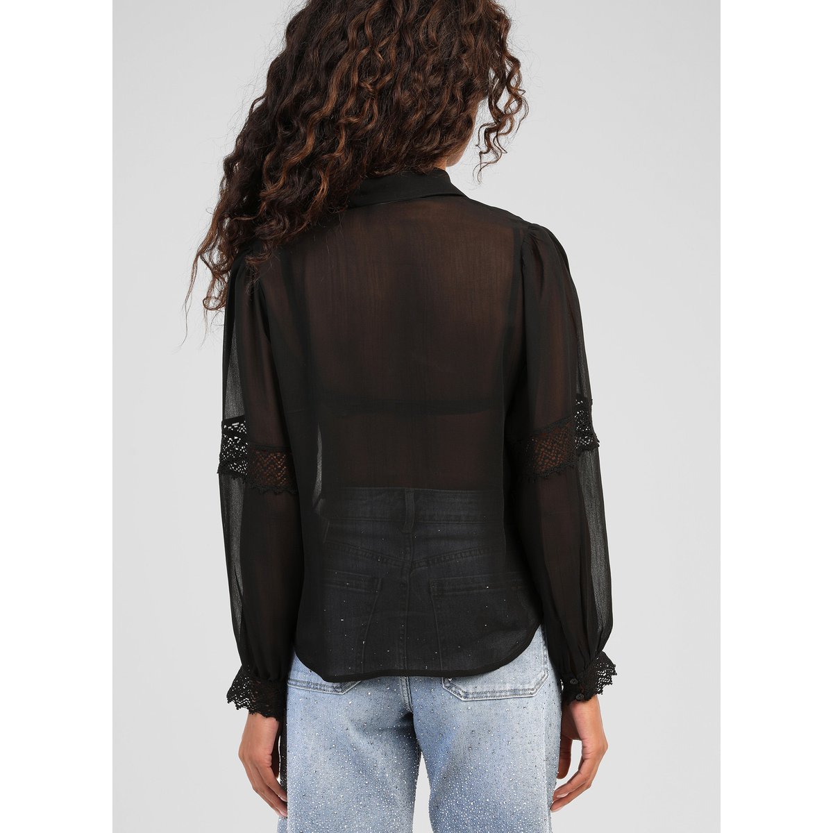 Chemise SIDONY noir, AN'GE