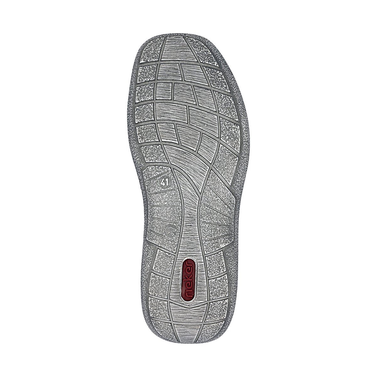 Basket Basse Cuir Morelia bleu, RIEKER