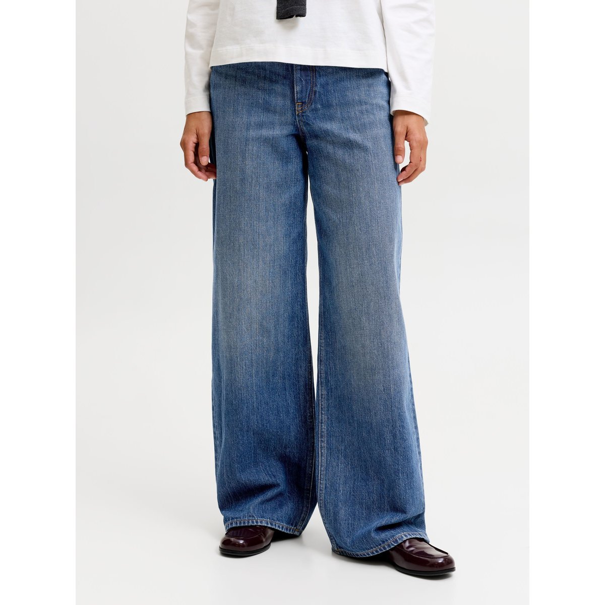 Jean À Coupe Large blue denim, JJXX