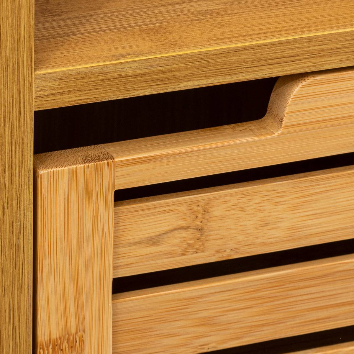 Meuble colonne 1 porte SICELA marron, 5FIVE SIMPLY SMART