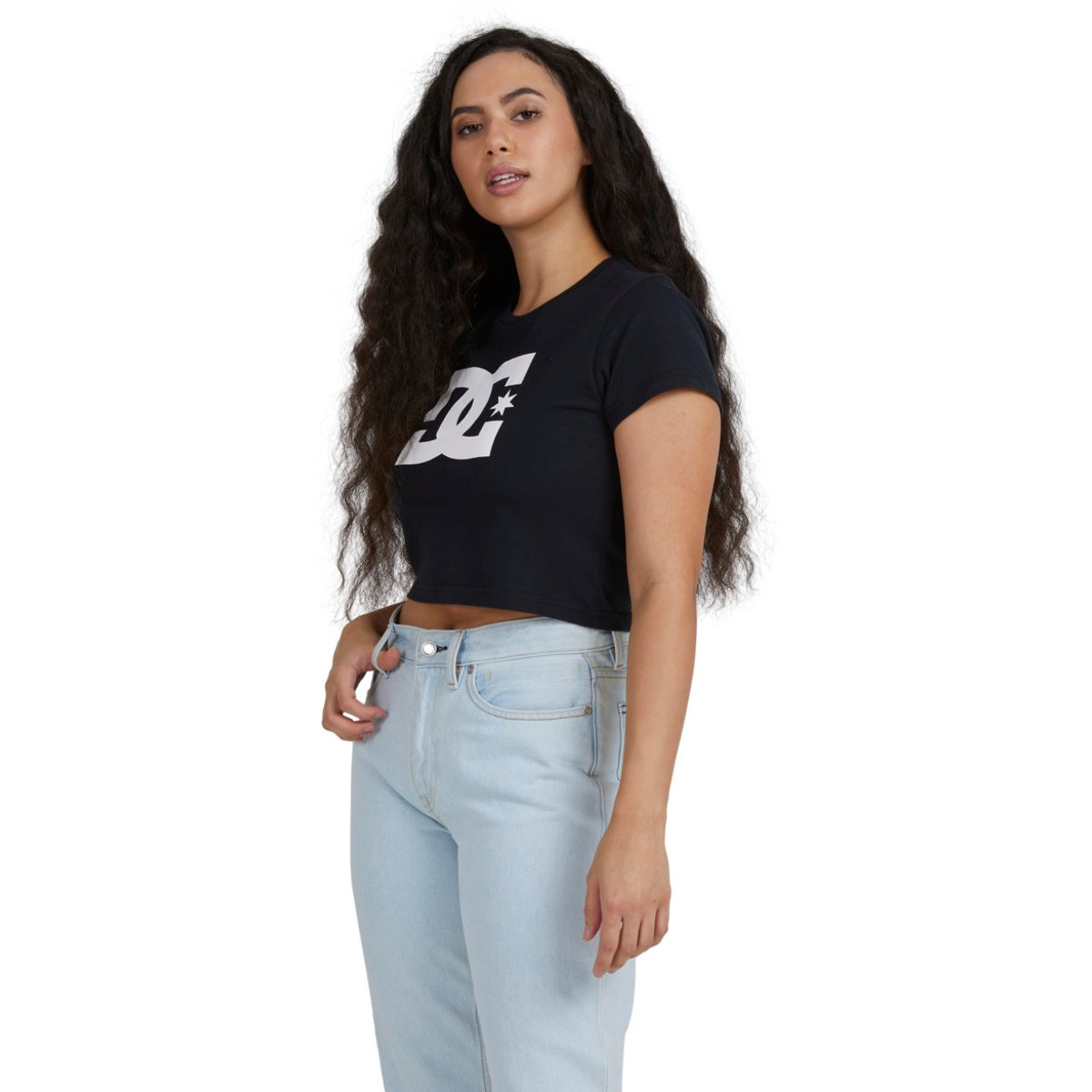 T-shirt court. noir black, DC SHOES