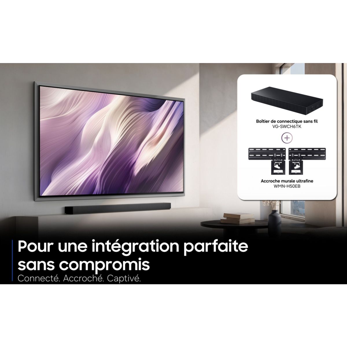 TV OLED TQ77S99H (2026) 77" (195 cm) 4K - Smart TV avec IA, anti-reflet, mode art (effet tableau) couleur unique, SAMSUNG
