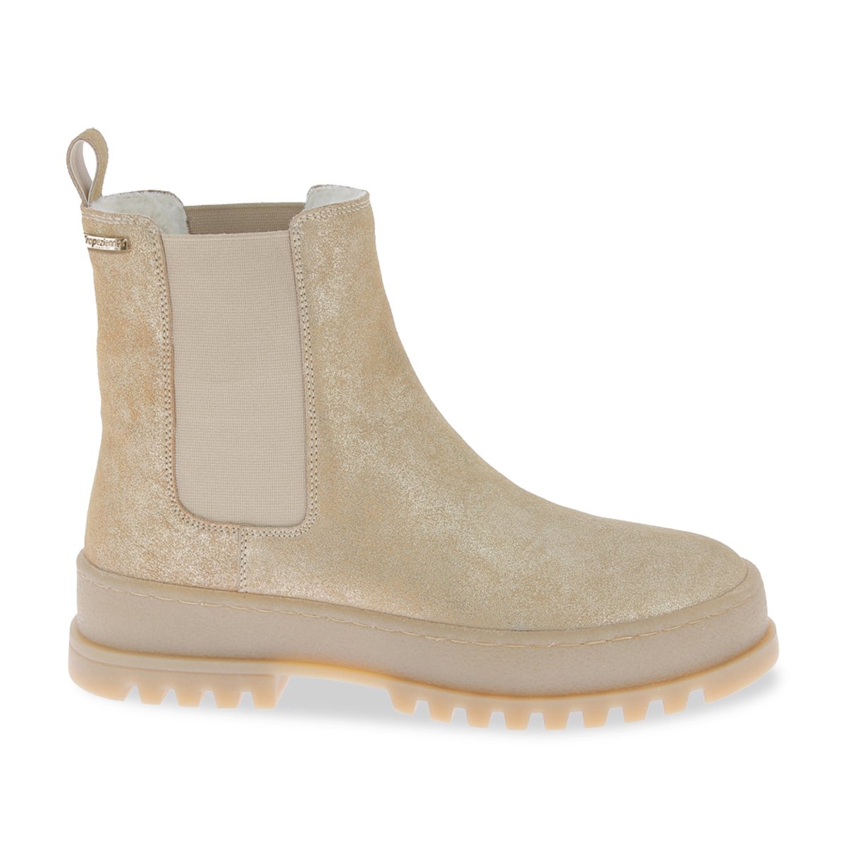 Bottines chelsea en cuir Veronica or, LES TROPEZIENNES PAR M.BELARBI