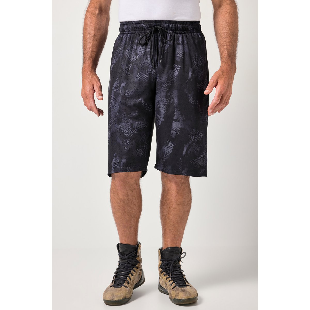 Bermuda en mesh noir, JP1880