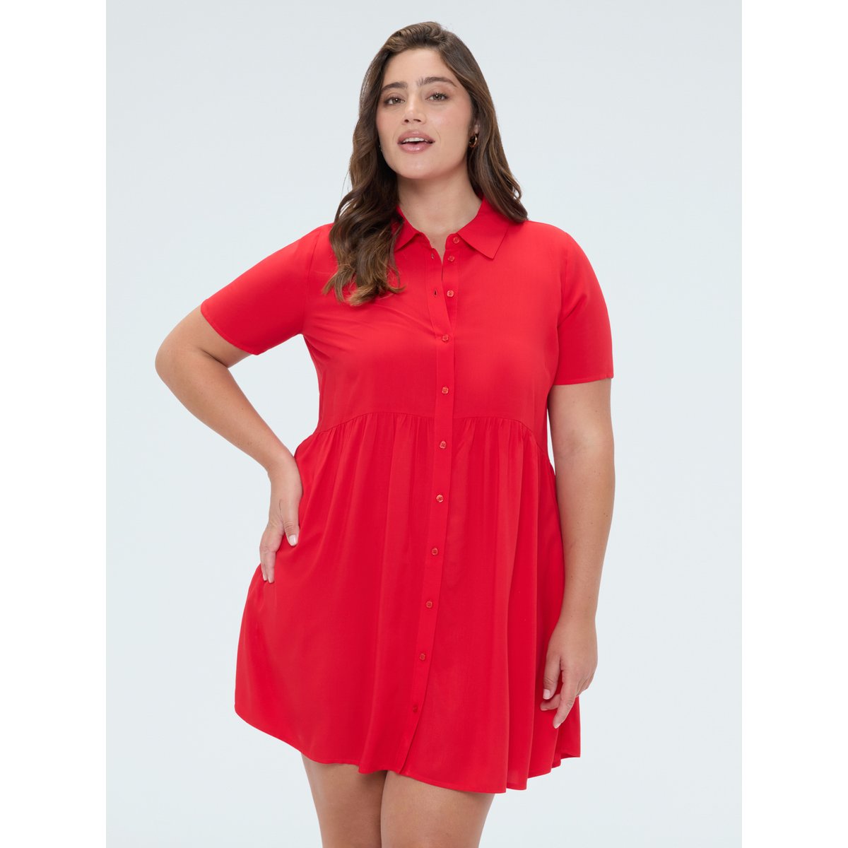 Robe Smile courte rouge, FIORELLA RUBINO