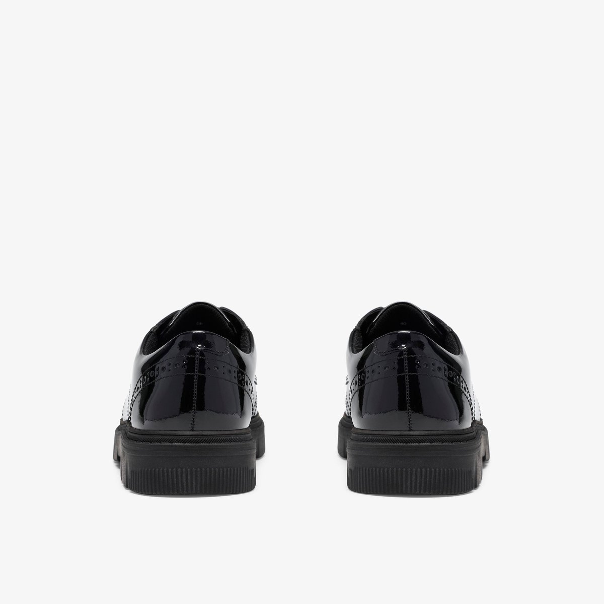 Derbies Cuir Coupe Extra Large LORCAM LACE Y noir, CLARKS