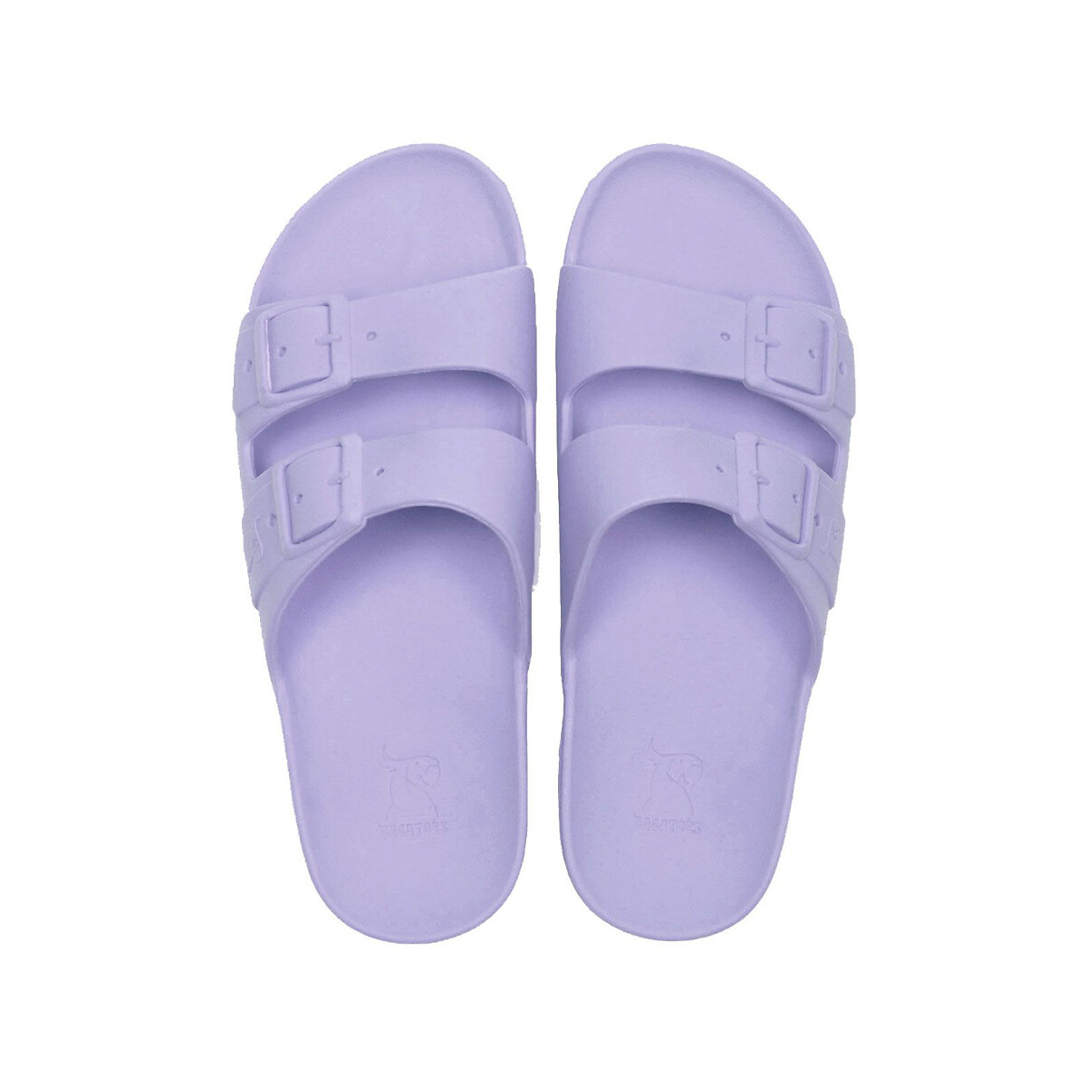 Mules doubles brides BELO HORIZONTE lavande, CACATOES