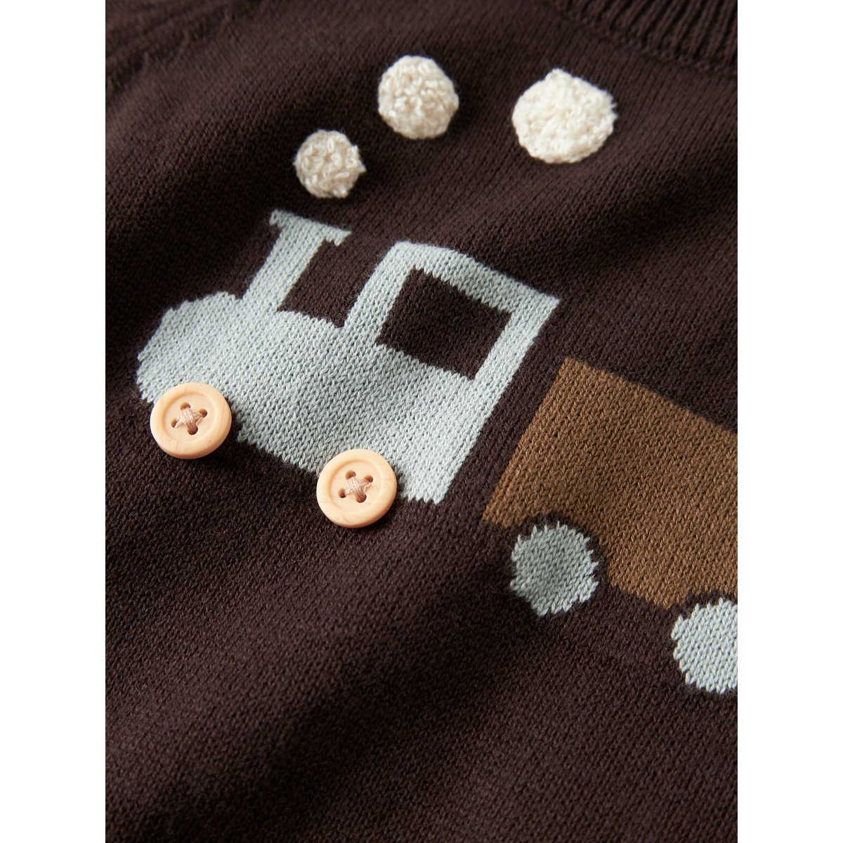 Pull En Maille rouge - chocolate plum1, NAME IT